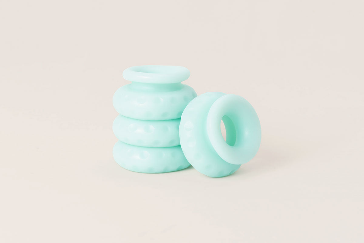 Set of four shock-absorbing cock rings | Ohnut