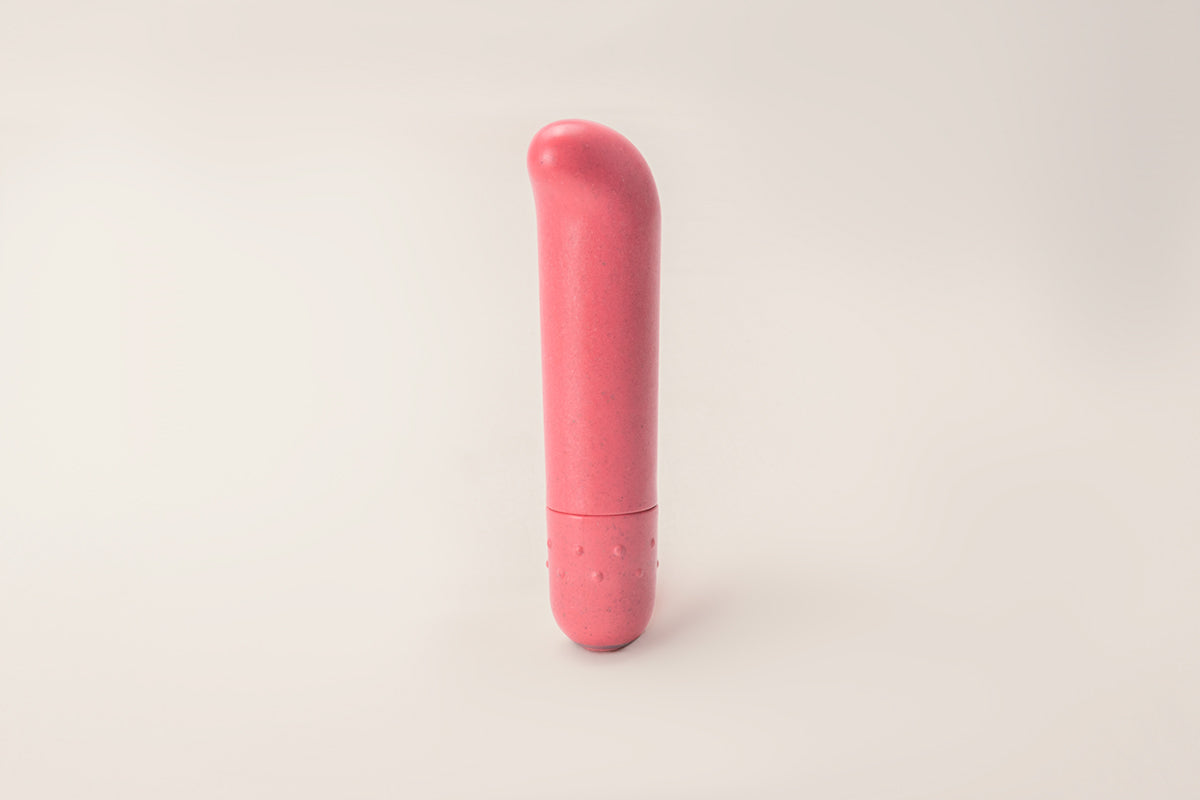 Eco G-spot vibrator "Gaia" | Blush