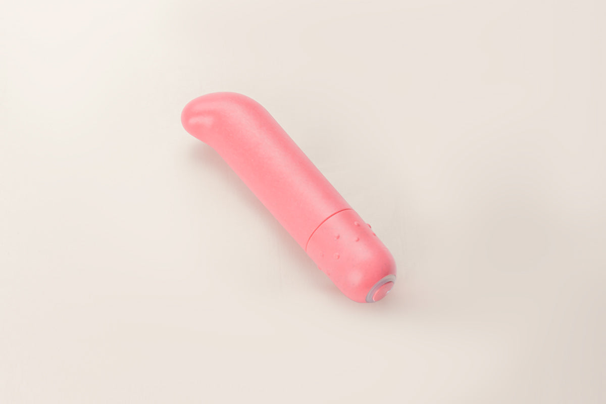 Eco G-spot vibrator "Gaia" | Blush