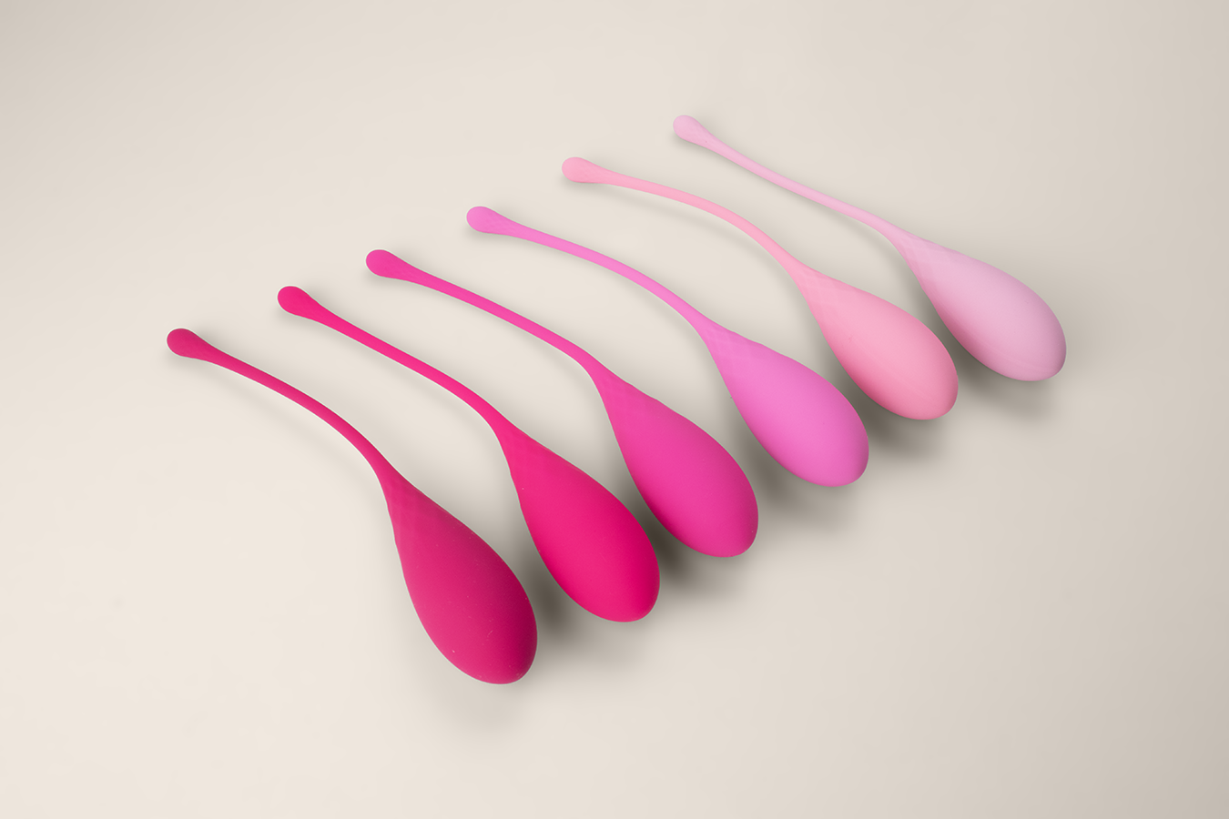 Vaginal cones set for kegel training of pelvic muscles 6pcs | Leslie