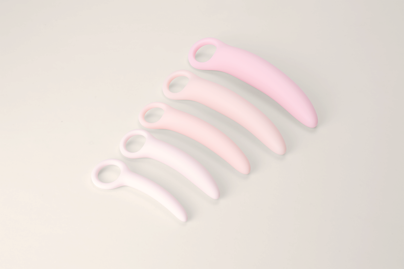 Set dilatatori vaginali in silicone 5pz | Inspire